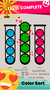Ball Sort Color Puzzle : Emoji screenshot