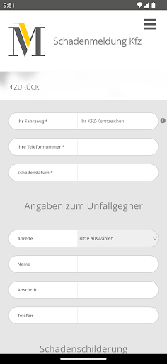 MVG Schaden Screen 3
