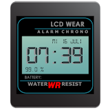Retro LCD Wear Watchface icon