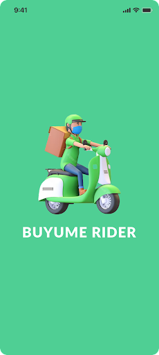 Android application Buyume Delivery Rider screenshort