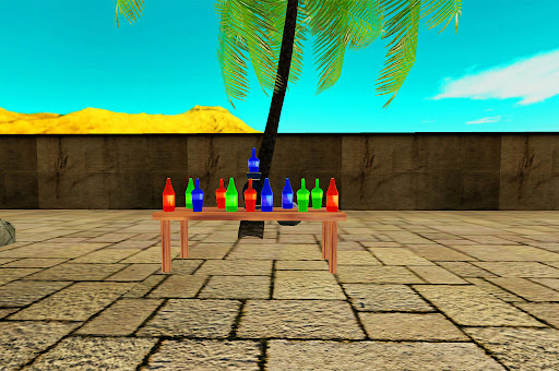 Bottle Shooting Gun Games Screen 2