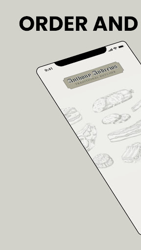 Android application Anthony Andrews Butchers screenshort