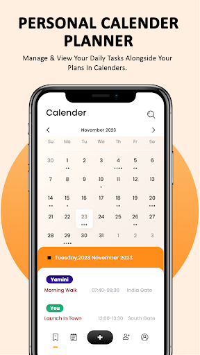 Android application Calendar 2024 : Dairy holidays screenshort