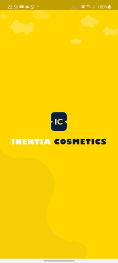 Android application Inertia Cosmetics Business screenshort