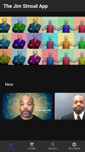 Android application The Jim Stroud App screenshort