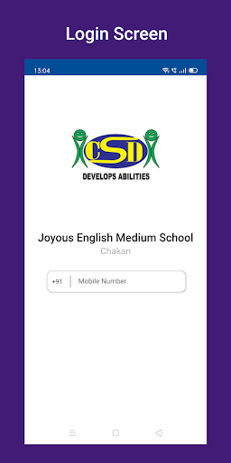 Android application JEMS Chakan screenshort