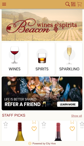 Beacon Wines and Spirits Screenshot 2 - AppWisp.com