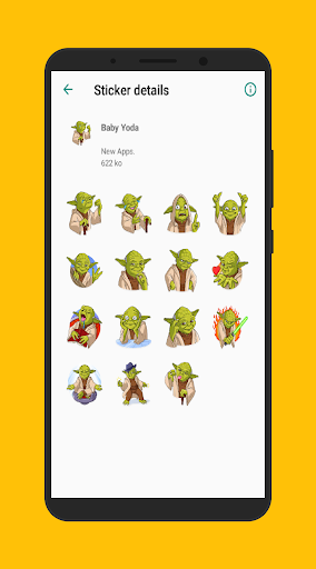Baby Yoda  WAStickerApps
