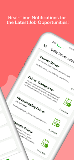 Daily Driver Jobs Screen 3
