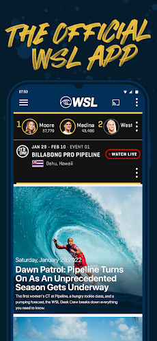 World Surf Leagueのおすすめ画像1