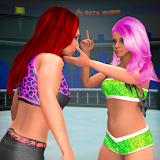 Bad Girls Fighting Games Real Women Wrestling Game icon