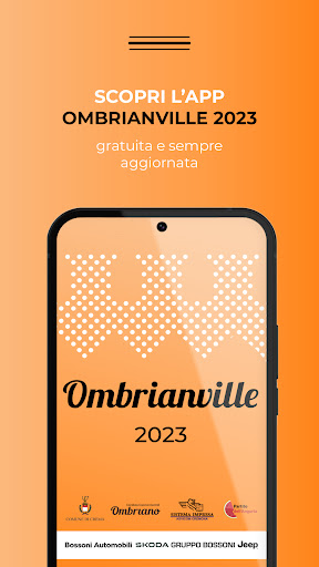 Android application Ombrianville 2023 screenshort