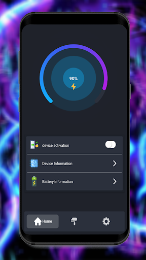 Android application Battery Charge Monitor screenshort