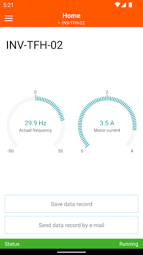 Android application Busch Ecotorque App screenshort