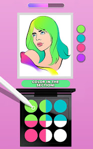 Makeup Kit - Color Mixing androidhappy screenshots 2