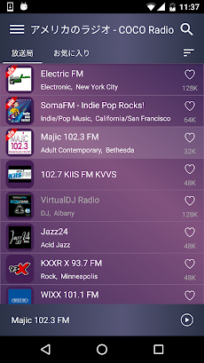 ラジオアメリカ Radio Usa Fm Androidアプリ Applion