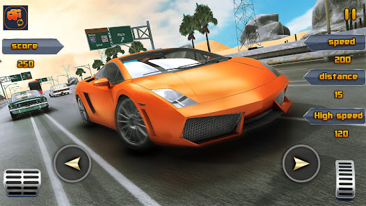 Highway Car Racing Games 3D screenshots 2