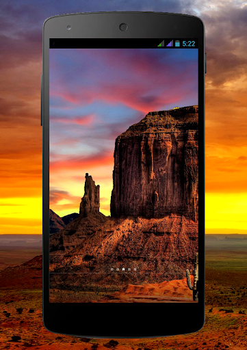 Beautiful Desert Day Screen 2