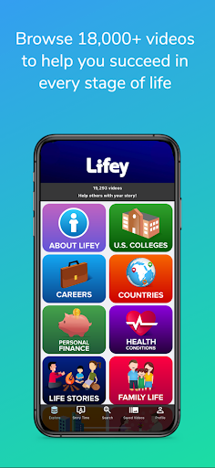 Android application Lifey - People Helping People! screenshort