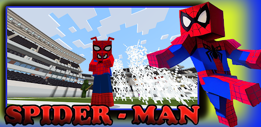 Android application Spider-Man Minecraft mod screenshort