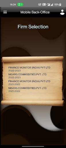 Finance Monitor - Client Screen 2