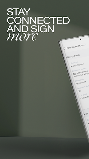 Android application SignMore screenshort