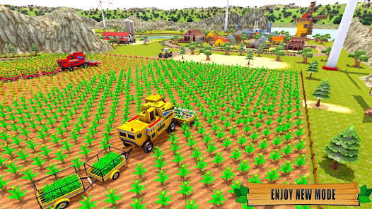 Captura de Pantalla 3 juego conducci tractor agrícol android