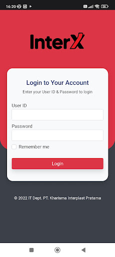 Android application MesApp screenshort