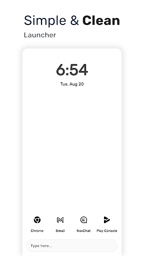 Android application Moye Launcher : Digital Detox screenshort