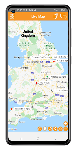Live Tracking Manager Screen 3