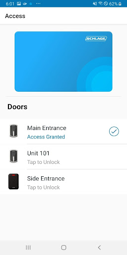 Schlage Mobile Access Screenshot 4 - AppWisp.com