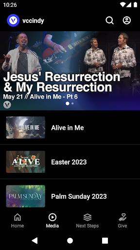 Vineyard Community Church Screen 2