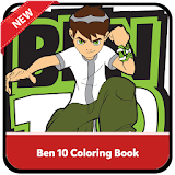 coloring ban 10 - force alien icon