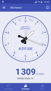 Barometer & Altimeter APK 1.9.01 free on android 3