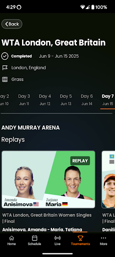 Tennis Channel Screenshot 3 - AppWisp.com
