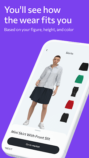 Android application Wrobe screenshort