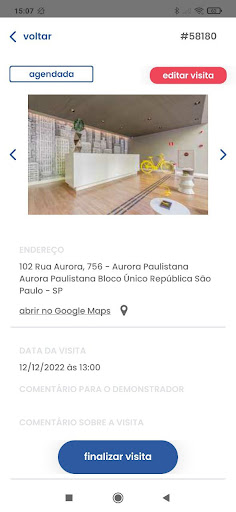 Android application RuaDois - Corretores screenshort