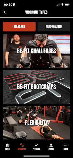 BE-FIT Screen 3