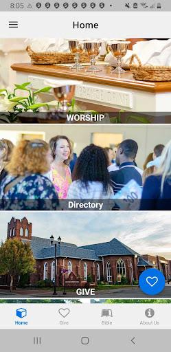 First Cary UMC Screen 2