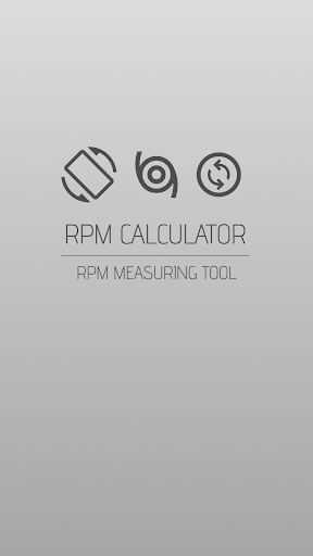 Android application Tachometer - RPM measuring screenshort