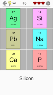 Chemical Elements and Periodic Table: Symbols Quiz 3.0.0 screenshots 15