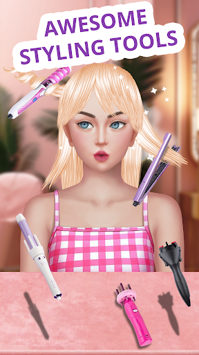 Android application Hair Salon & Makeover Game screenshort
