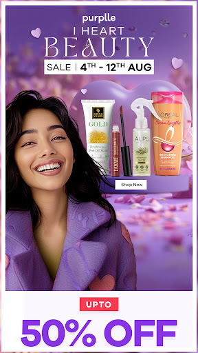 Android application Purplle Online Beauty Shopping screenshort