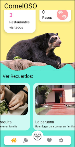 Android application Comeloso screenshort