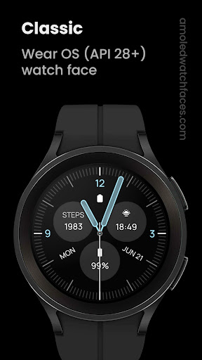 Android application Classic Watch Face screenshort