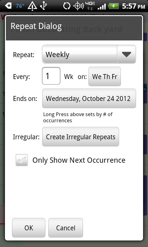 Android application Pimlical Advanced Calendar/PIM screenshort