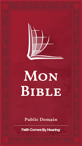Android application Mon Bible screenshort