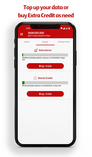 Coles Mobile Screen 2