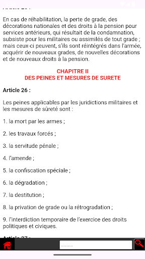 Code Pénal Militaire Congolais Screen 2