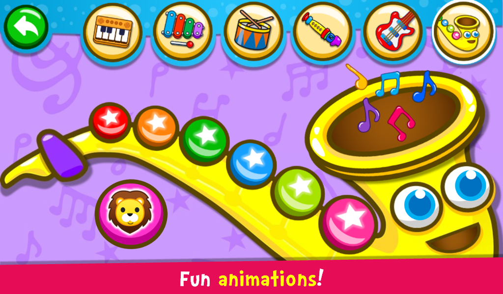 Android application Piano Kids - Music & Songs screenshort